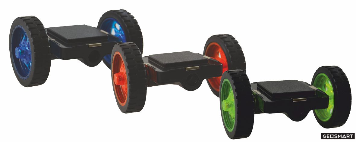Geosmart Räder mit Grundplatte Set 3